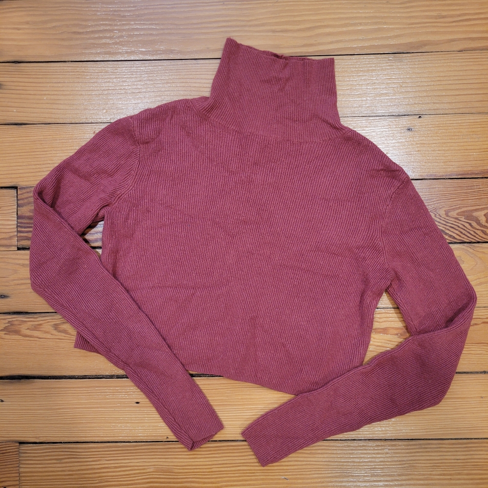Kendall & Kylie crop Turtleneck Sweater XS